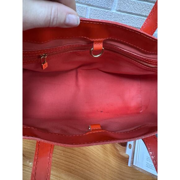 Louis Vuitton Wilshire Monogram Shoulder Bag PM Red Leather - Picture 6 of 7